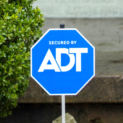 Newark security yard sign